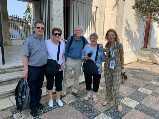 Família em tour